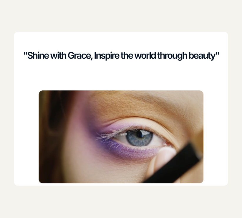 Anshi Beauty Parlour makeup website design